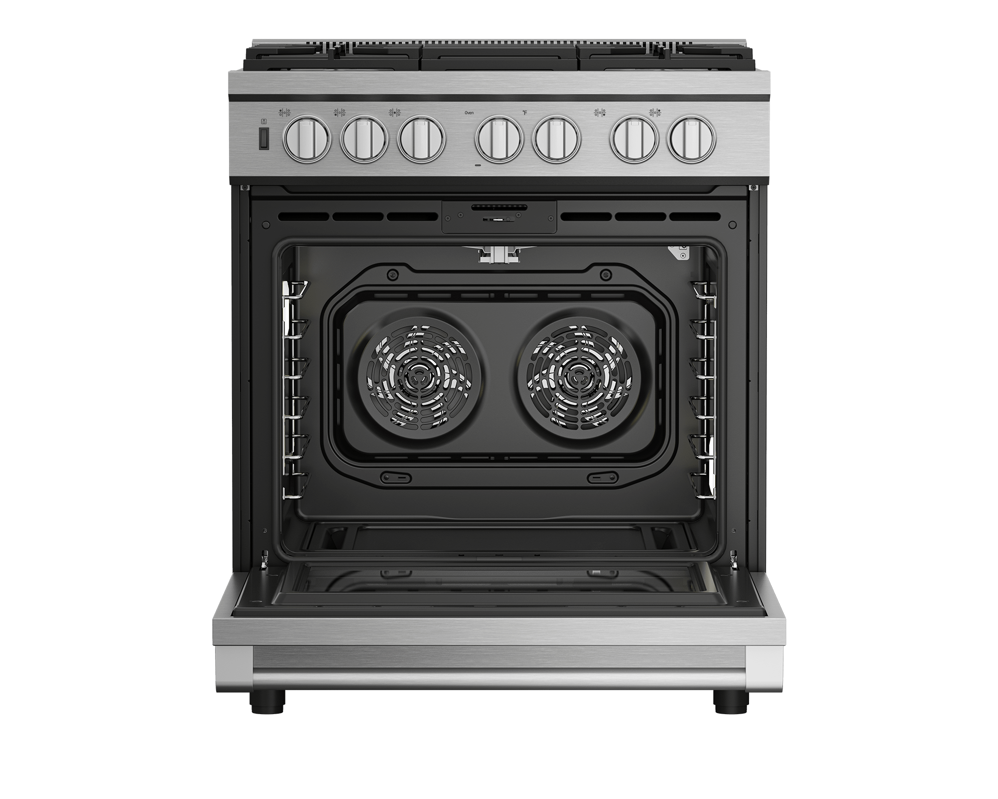 Beko PRGR34552SS 30-Inch Stainless Steel Pro Style Gas Range - 5 Burner Cooktop, Convection Oven for Professional Cooking at Home | Perfect for Kitchens, Restaurants & Culinary Enthusiasts
