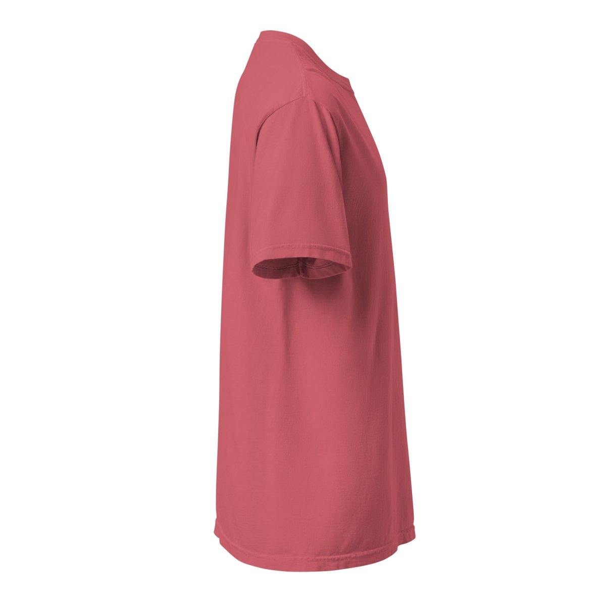 Just for Today Embroidered Heavyweight Cotton T-Shirt - Soft Pink Women's Casual Tee for Everyday Wear, Street Style & Lounge Outfits