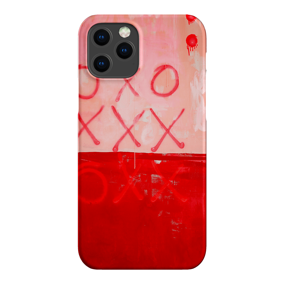 Premium Xoxo Phone Case - Shockproof & Slim Design for iPhone 15/14/13/12/11 Pro Max - Trendy Cute Protective Cover for Everyday Use, Travel & Outdoor Activities