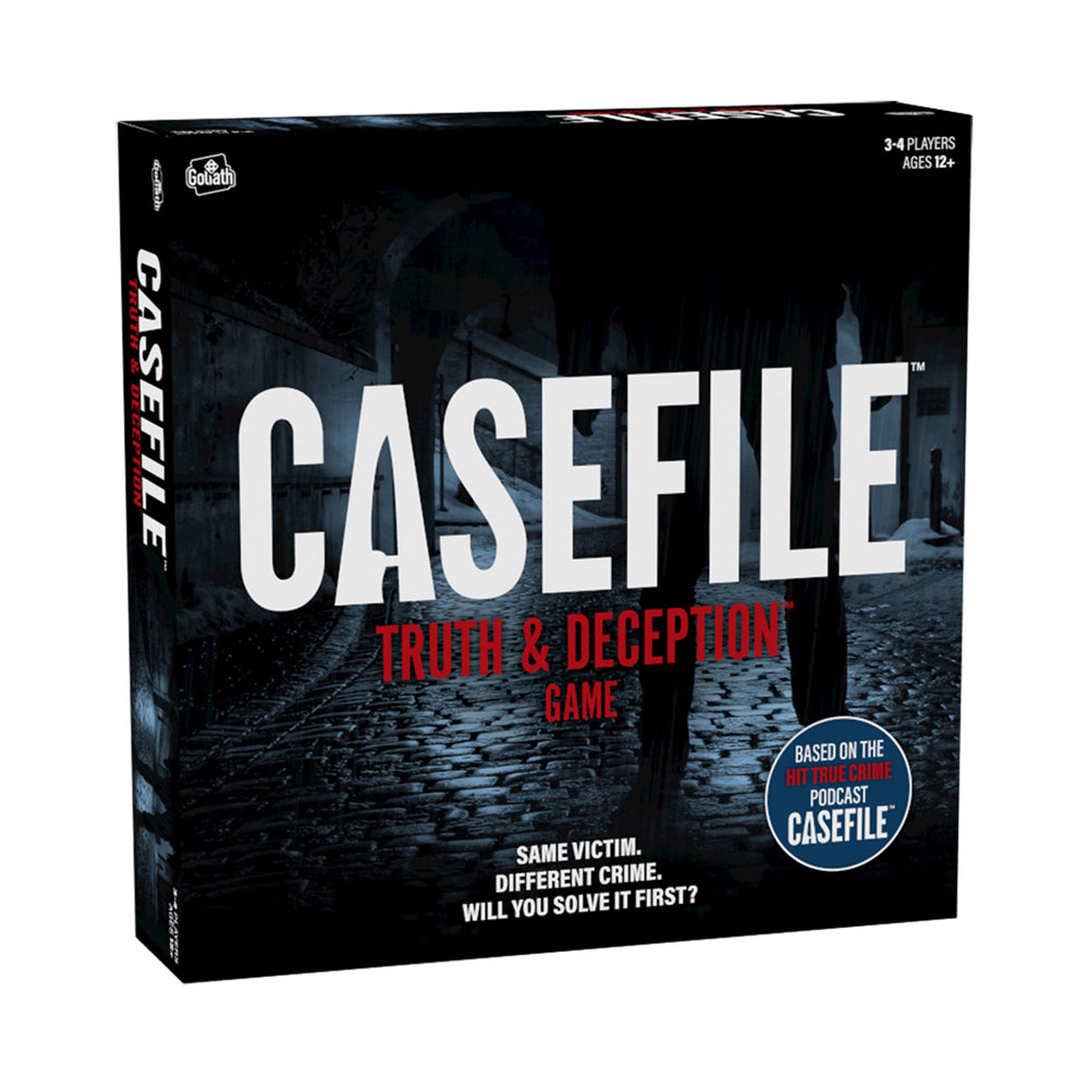 Casefile: Truth & Deception - Interactive Mystery Board Game for Adults & Teens | Solve Crime Puzzles | Perfect for Game Nights & Parties