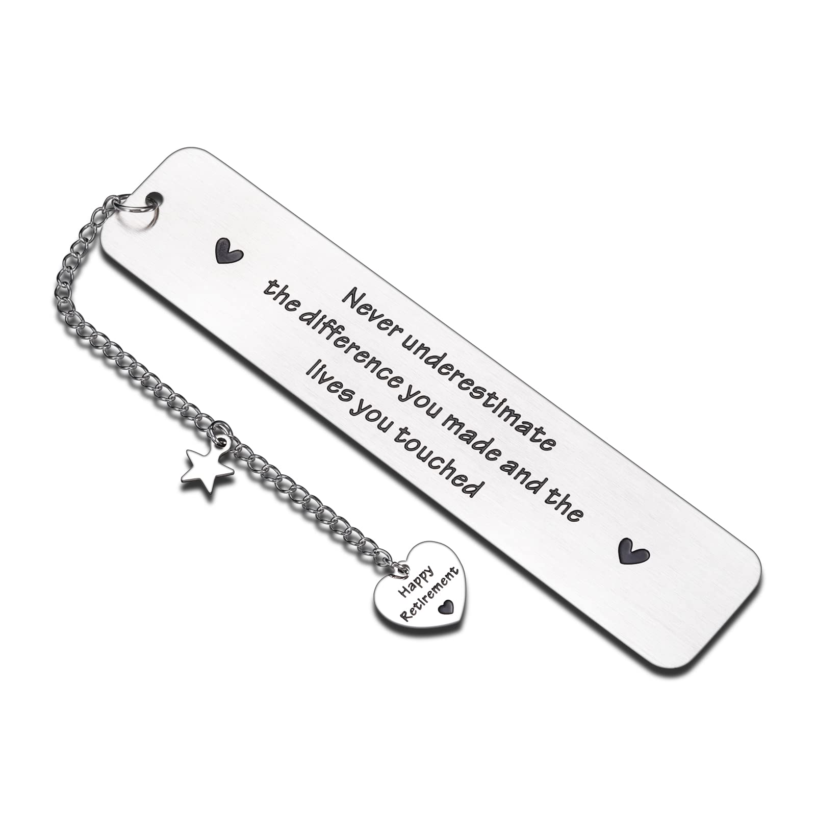 Personalized Retirement Gifts for Women & Men - Thoughtful Bookmarks for Teachers, Nurses, Mom, Grandma, Boss & Coworkers | Unique Farewell & Happy Retirement Present Ideas | Perfect for Office Parties, Retirement Celebrations & Thank You Gifts