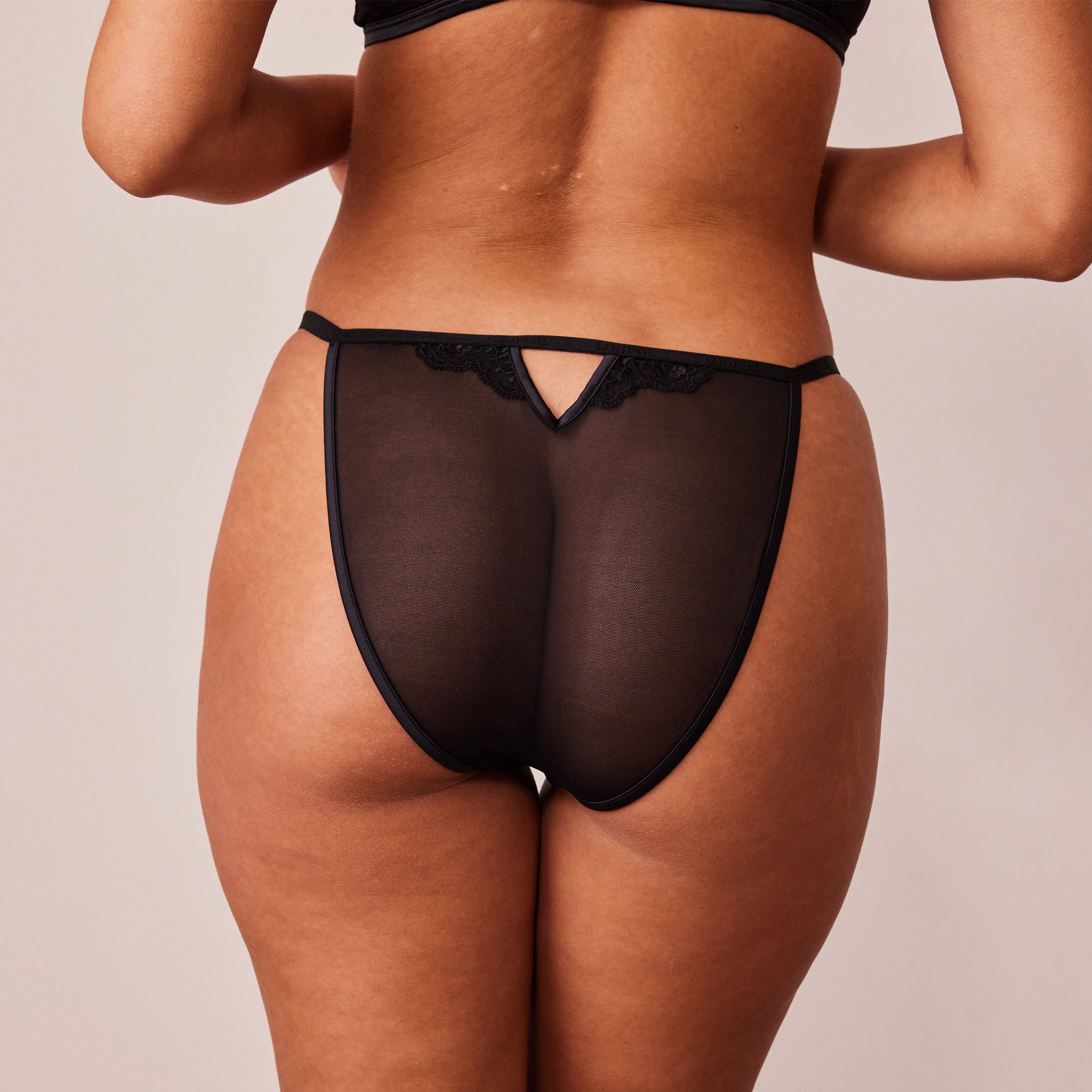 Seductive Front Fastening Balcony Bra - Black Lace Underwear for Women | Perfect for Everyday Wear, Date Nights & Special Occasions