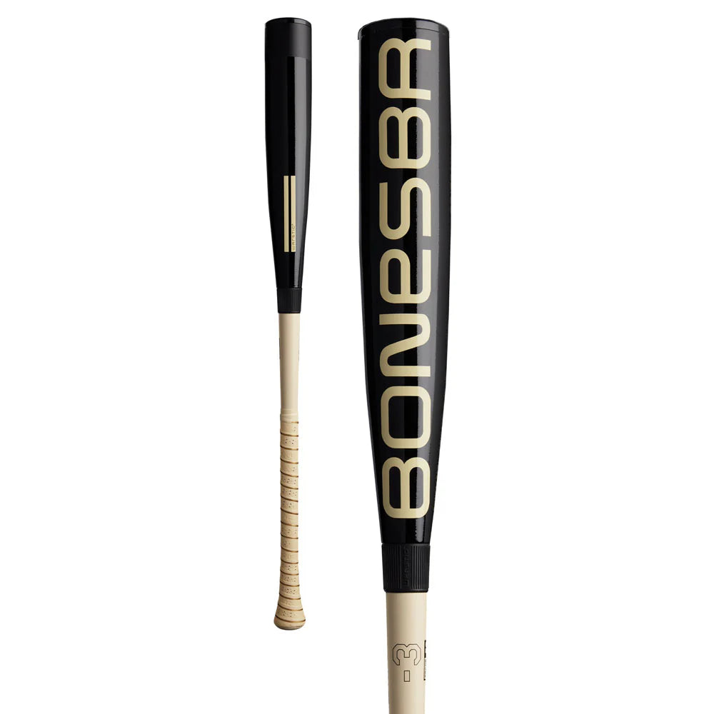 Warstic 2025 Bonesaber Hybrid Black Cobra BBCOR Baseball Bat - High Performance Adult Baseball Bat for League Play & Training - Perfect for Power Hitters & Competitive Players
