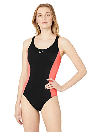 Nike Women's One Piece Swimsuit - Powerback Design, Standard Colors | Perfect for Swimming, Beach Vacations & Summer Activities