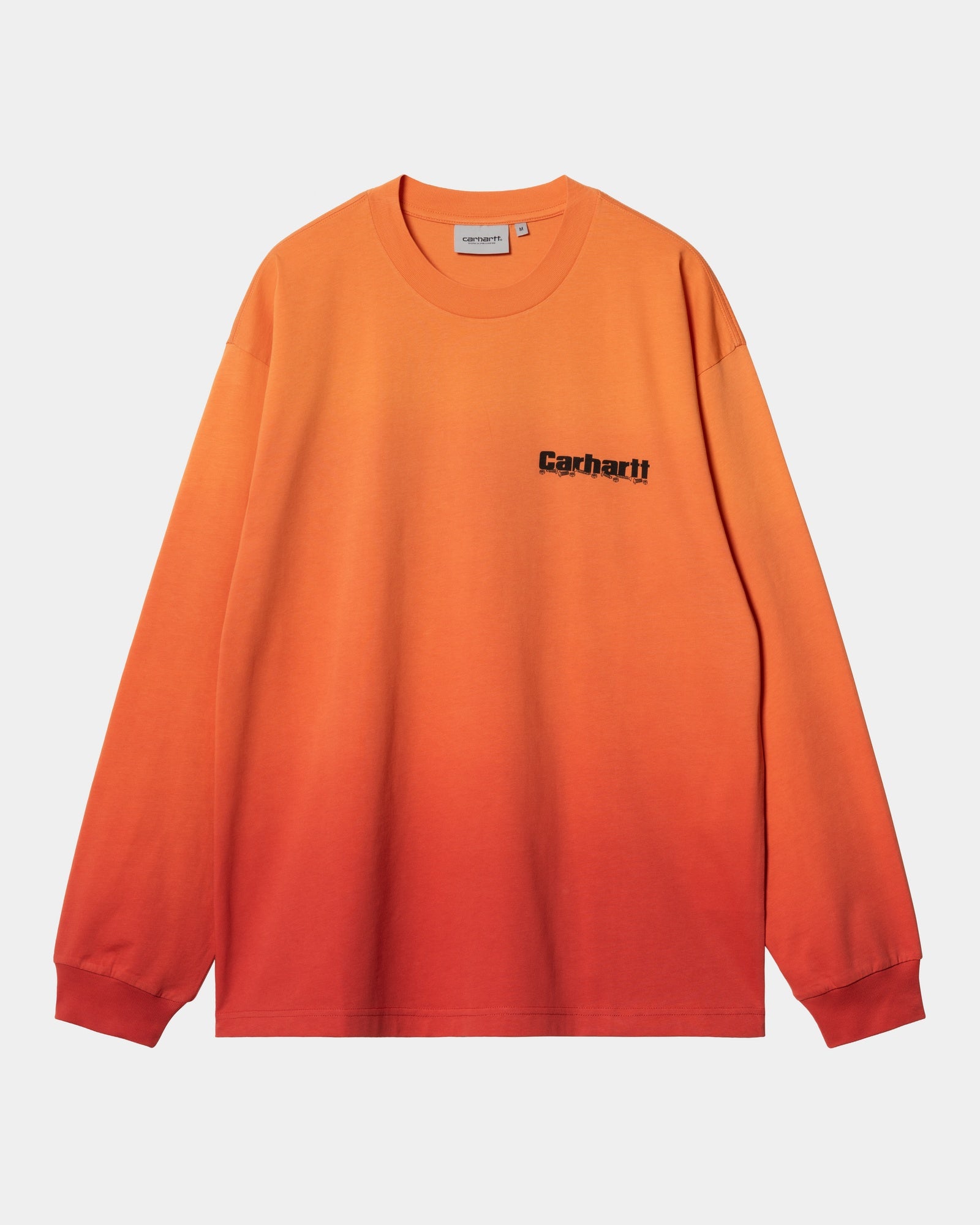Lightweight Long Sleeve Work T-Shirt for Men & Women - Comfortable Pumpkin & Cherry Color Options - Perfect for Outdoor Activities, Casual Wear and Work Uniforms