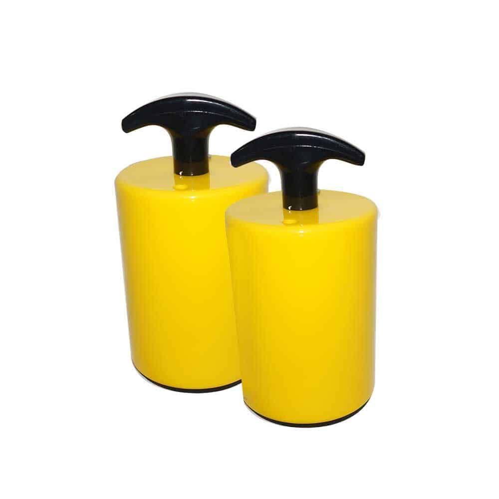 Surface Resistance Probes with Yellow Protective Coating - 5Lbs, 2-Pack for ESD Testing & Electrical Safety Applications