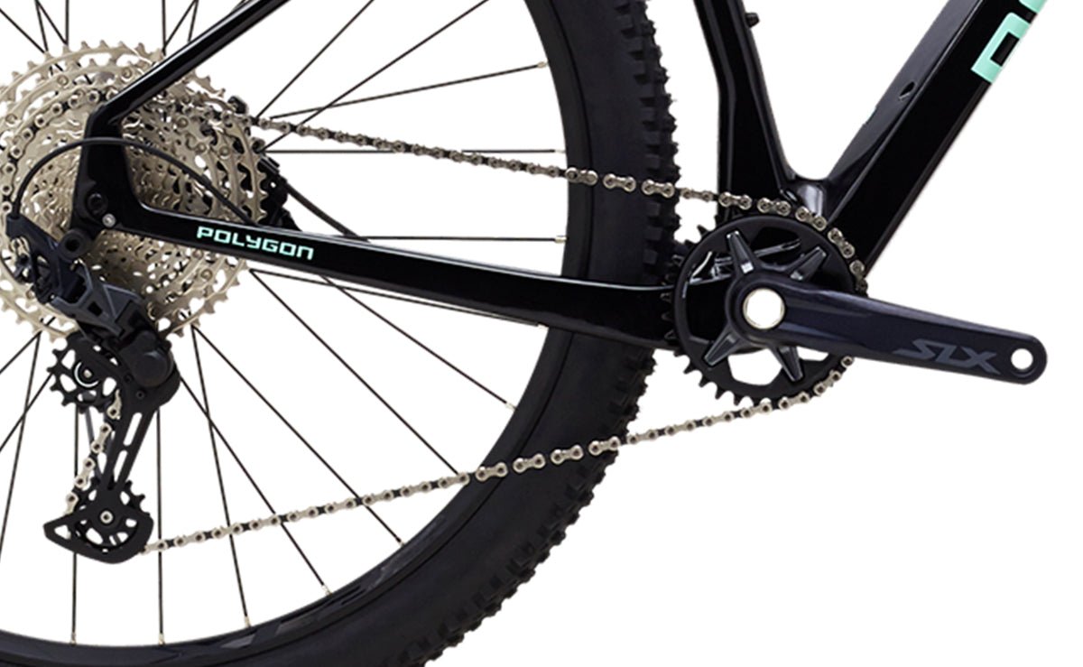 Polygon Syncline C5 Carbon Fiber Mountain Bike - Lightweight & Durable for Trail Riding & Off-Road Adventures