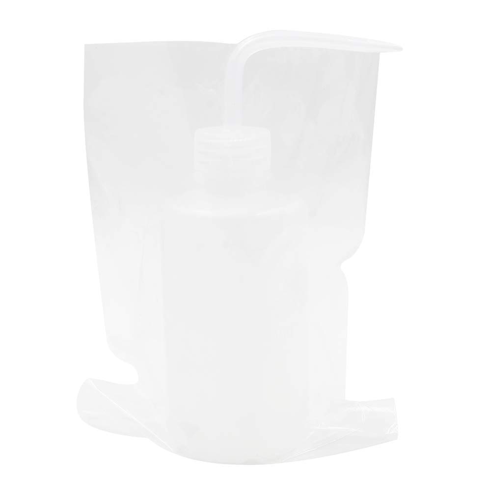 Disposable Tattoo Wash Bottle Bags - 250pcs Clear Squeeze Cover Sleeves for Tattoo Artists | Hygienic Tattoo Equipment Protection for Ink Bottles & Tools