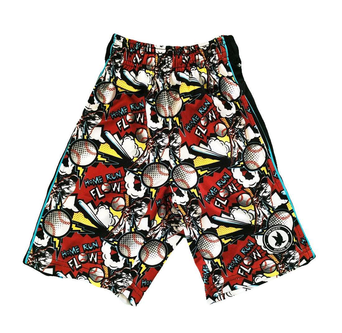 Boys Baseball Shorts for Home Run Attack - Comfortable & Durable Youth Baseball Uniform Pants for Practice & Games