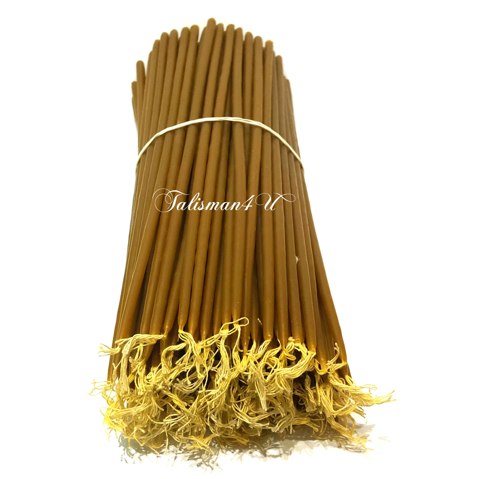 50 Pure Beeswax Taper Candles 11