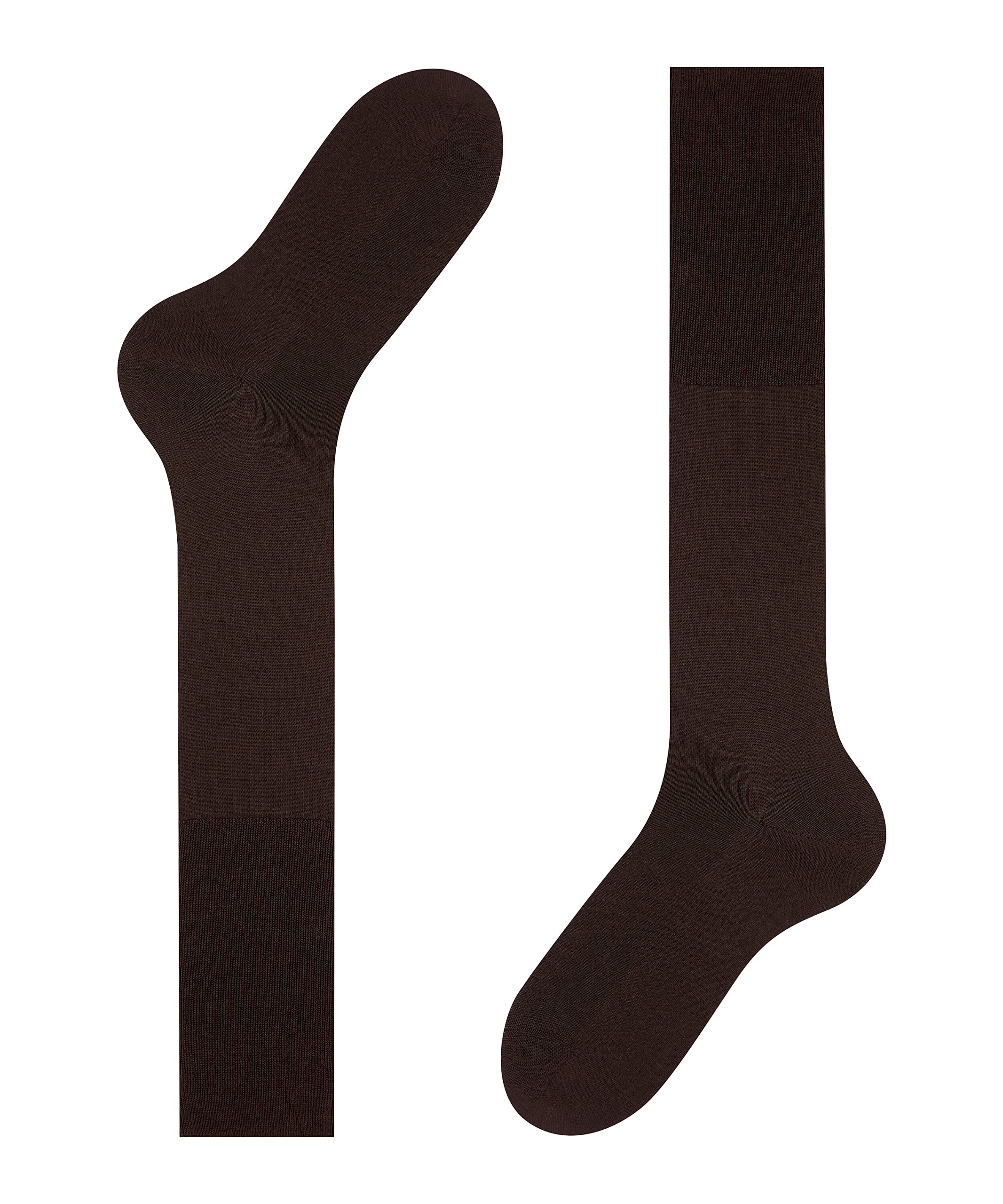 FALKE Men's Knee-High Dress Socks - Breathable Merino Wool & Cotton Blend for Business Travel & Office Wear - Comfortable Formal Socks for Work, Airports & Leisure Activities