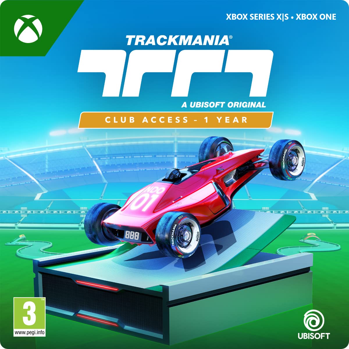 Trackmania Club Access 1-Year Subscription | Digital Download Code for Xbox One & Series X|S - Racing Game for Online Multiplayer & Custom Tracks