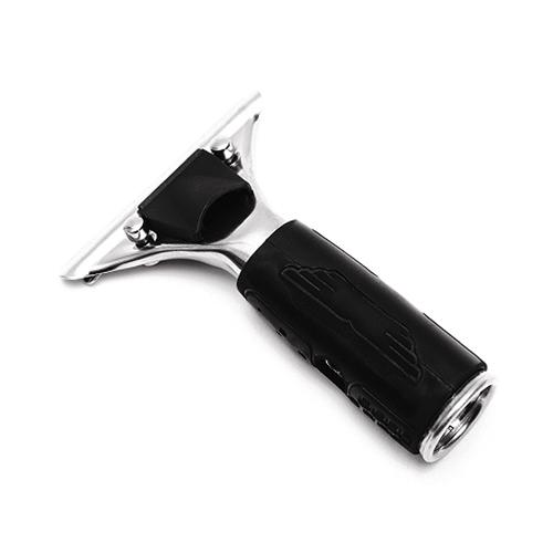 Ettore Aluminum Squeegee Handle with Quick Release & Rubber Grip - Perfect for Window Cleaning, Car Washing, and Home Improvement Projects