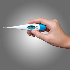 Digital Clinical Thermometer - Fast & Accurate Fever Detection for Adults, Kids & Babies - Perfect for Home, Travel & Medical Use