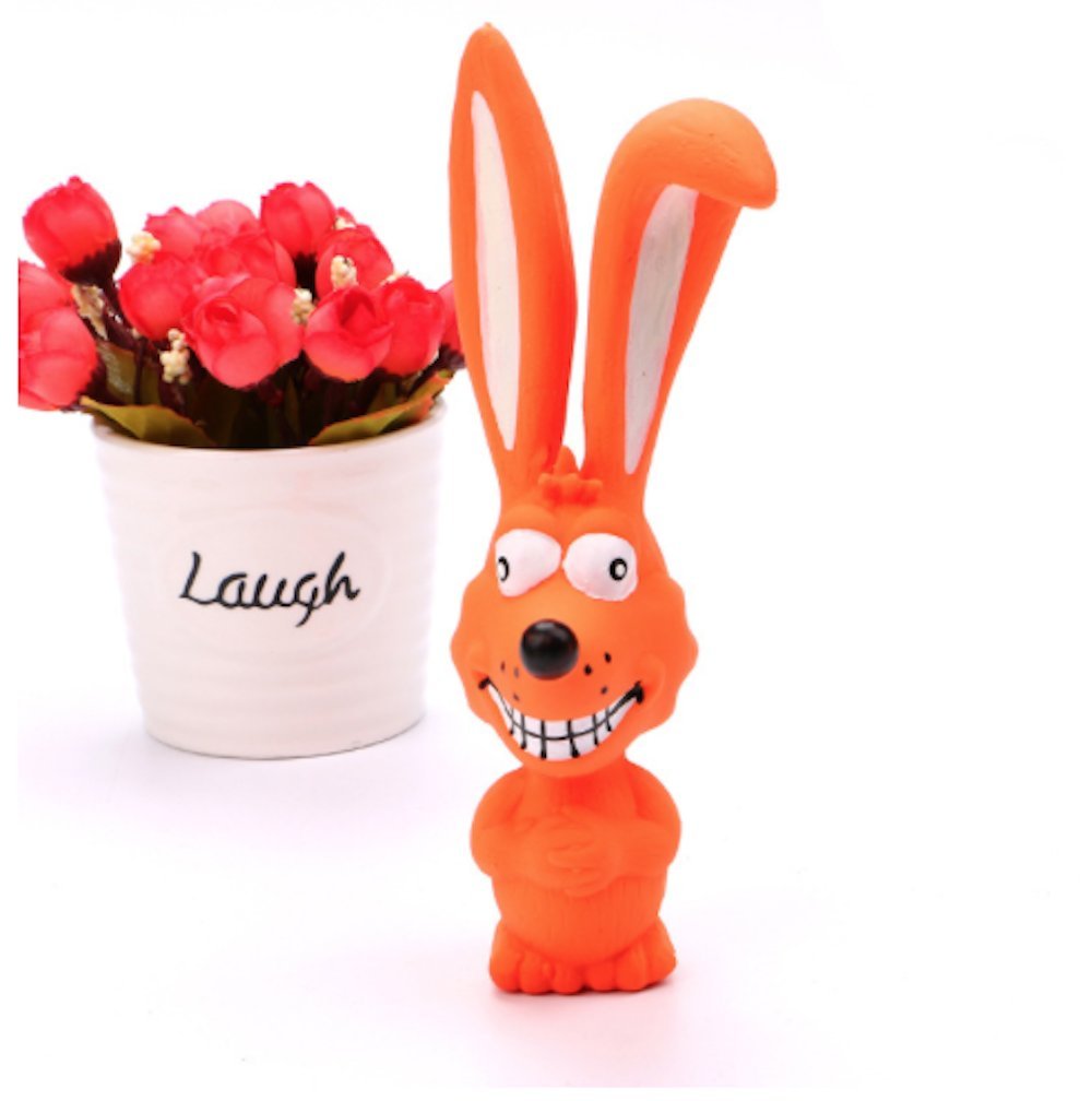 Best Squeaky Loud and Funny Dog Toy - Orange Mouse Chew Toy for Small and Medium Dogs - Perfect for Playtime, Training, and Teething Relief
