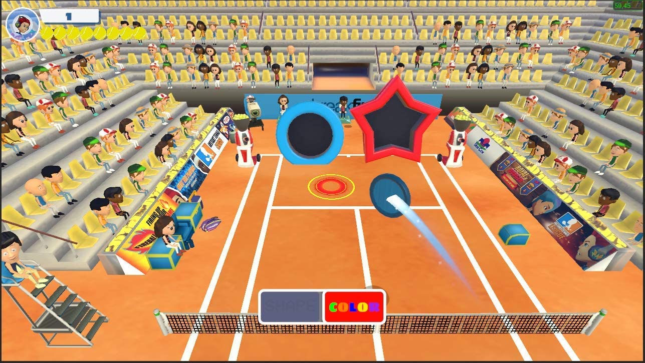 Nintendo Switch Instant Sports Tennis Game - Fun Multiplayer Sports Simulation for Family & Friends - Perfect for Parties, Game Nights & Indoor Activities (EU Version)