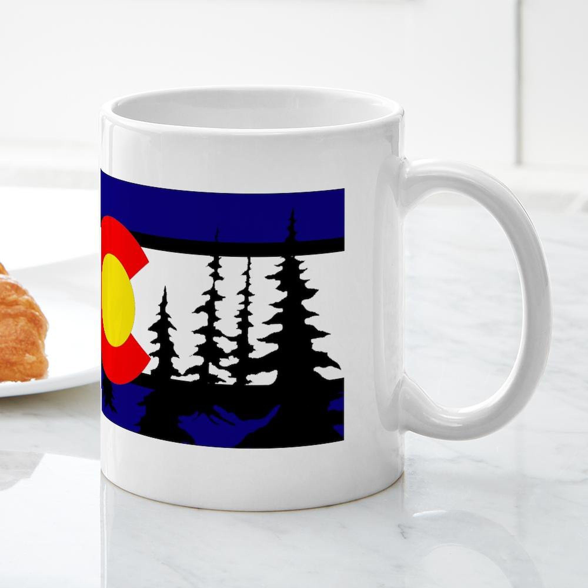 Colorado Themed 11 oz (325 ml) Ceramic Coffee Mug - Perfect for Home, Office & Gifts - Durable & Dishwasher Safe Travel Mug for Tea & Hot Beverages