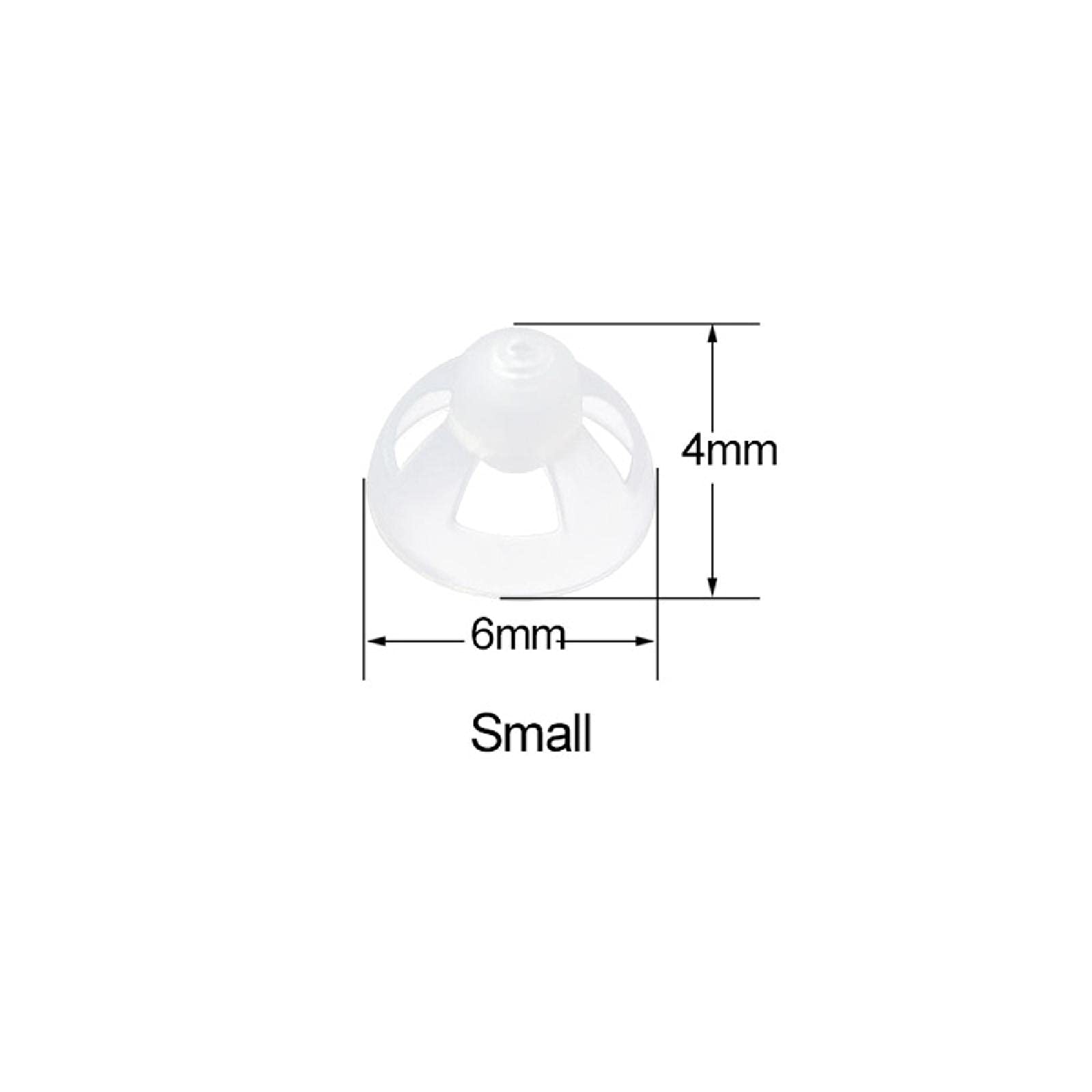 Transparent Soft Silicone Hearing Aid Open Domes - 9PCS Comfortable & Invisible Ear Tips for Clear Sound | Perfect for Daily Use, Travel & Outdoor Activities