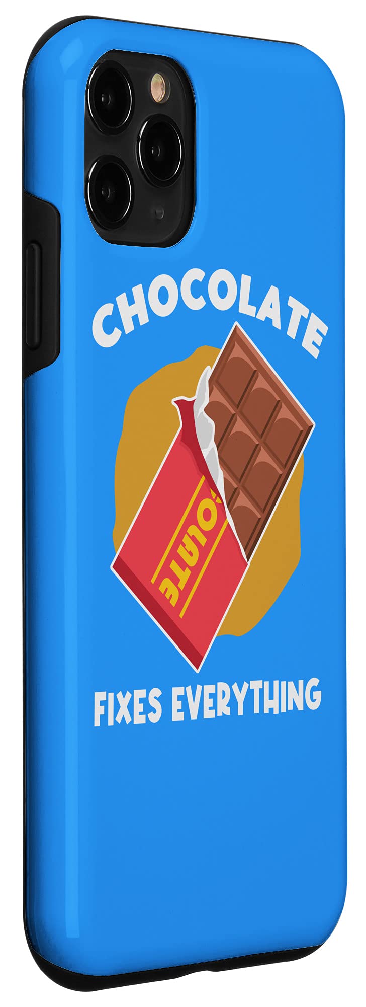 iPhone 11 Pro Case - Chocolate Heartbeat Candy Bar Design, Slim Protective Cover with Shock Absorption | Perfect Gift for Valentine's Day, Birthday & Daily Use
