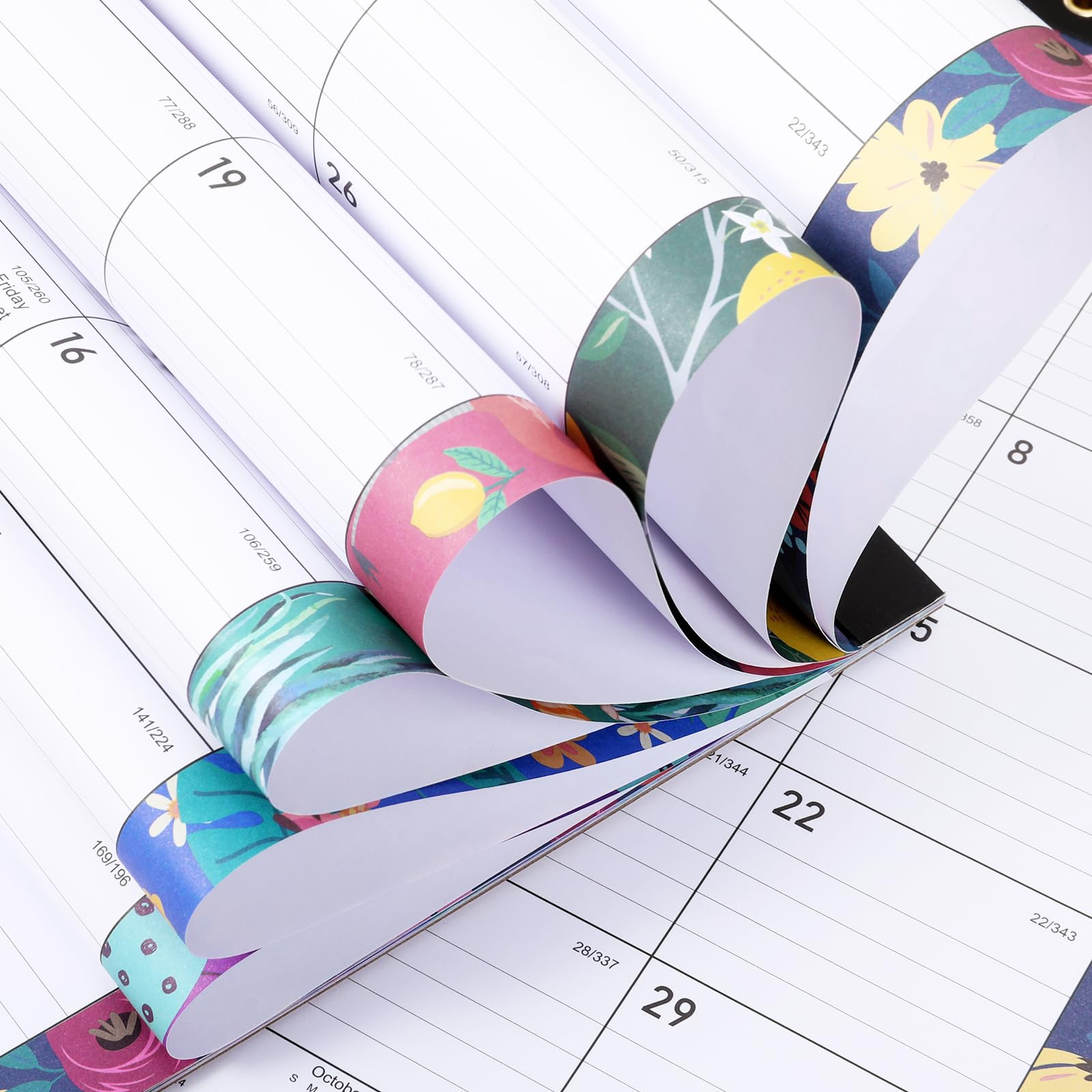 2025-2026 Large Monthly Desk Calendar | 18-Month Planner (July 2025 - December 2026) | 14.6