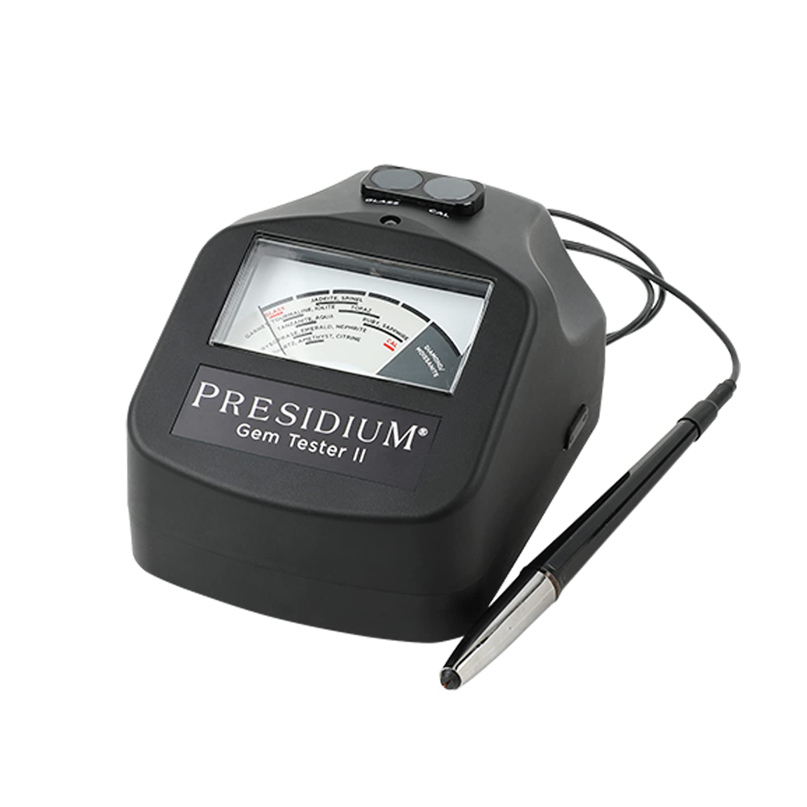 Presidium Gem Tester II (PGT II) with ATC - Professional Diamond & Moissanite Tester for Jewelry Appraisal, Gemstone Identification - Perfect for Jewelers, Pawn Shops & Gem Enthusiasts