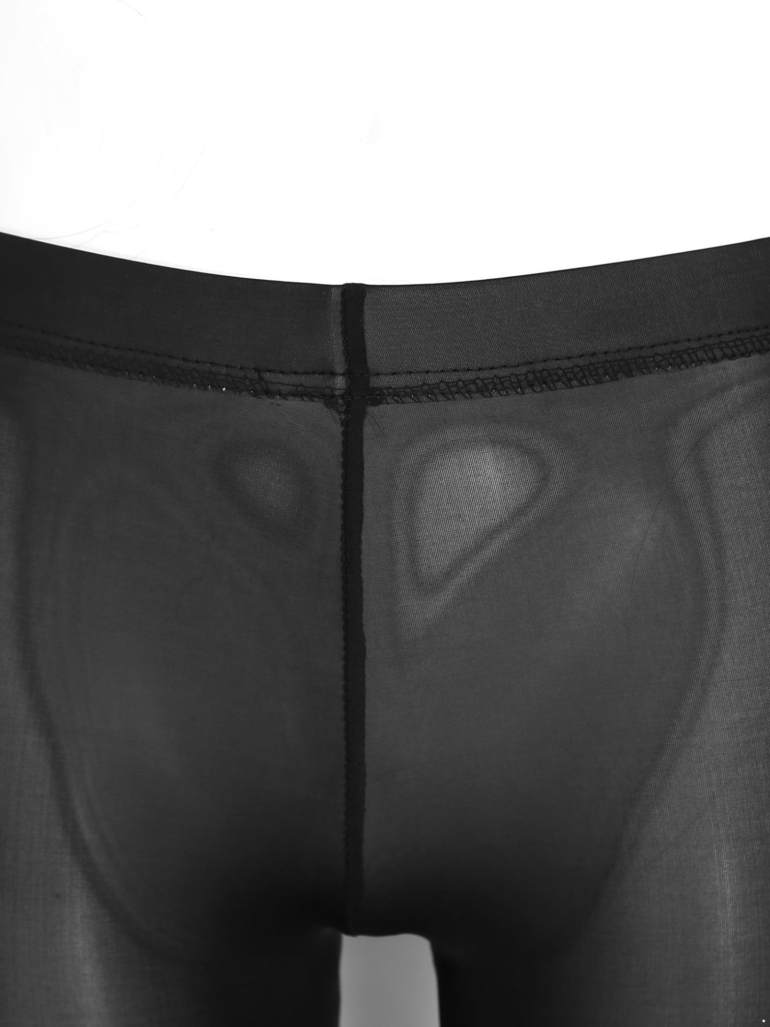 Sexy Sheer Mesh Pants for Women - Mid Waist Transparent Leggings & See-Through Trousers | Perfect for Night Out, Clubwear, and Fashion Lingerie