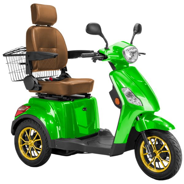 Bespoke Legacy Full Size 3 Wheel Mobility Scooter for Adults - Lightweight Electric Scooter with Long Battery Life - Perfect for Outdoor, Shopping & Travel