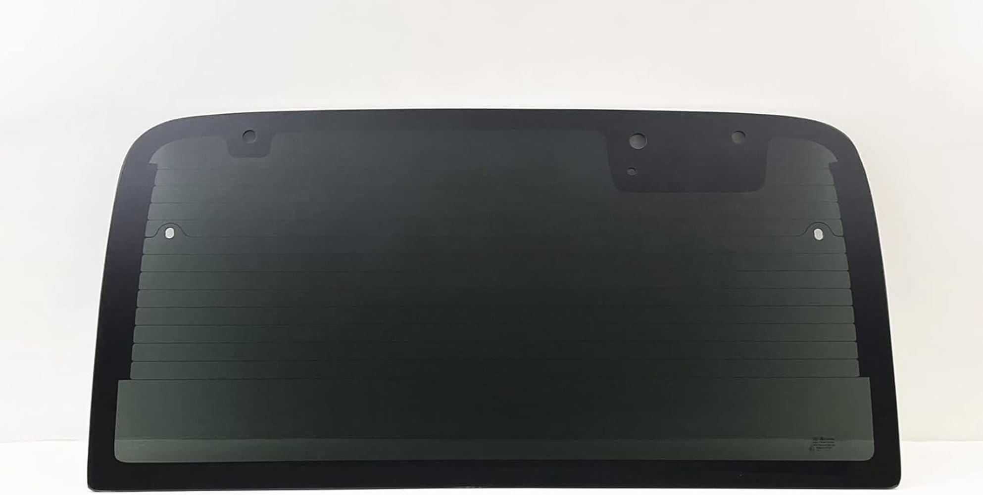 Heated Rear Window Privacy Glass Replacement for 1997-2002 Jeep Wrangler 2-Door - Durable Back Glass with Defroster - Perfect for Off-Roading & Winter Driving