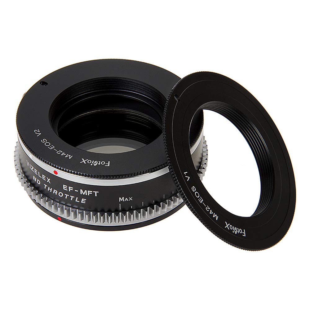 Vizelex CINE ND Throttle Adapter Kit for M42 Lenses - Compatible with Micro Four Thirds Cameras - Perfect for Cinematic Filming & Photography