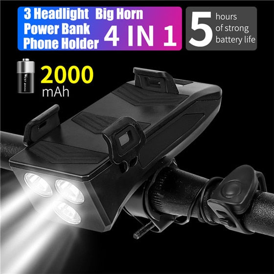 4 IN 1 2000mAh Black