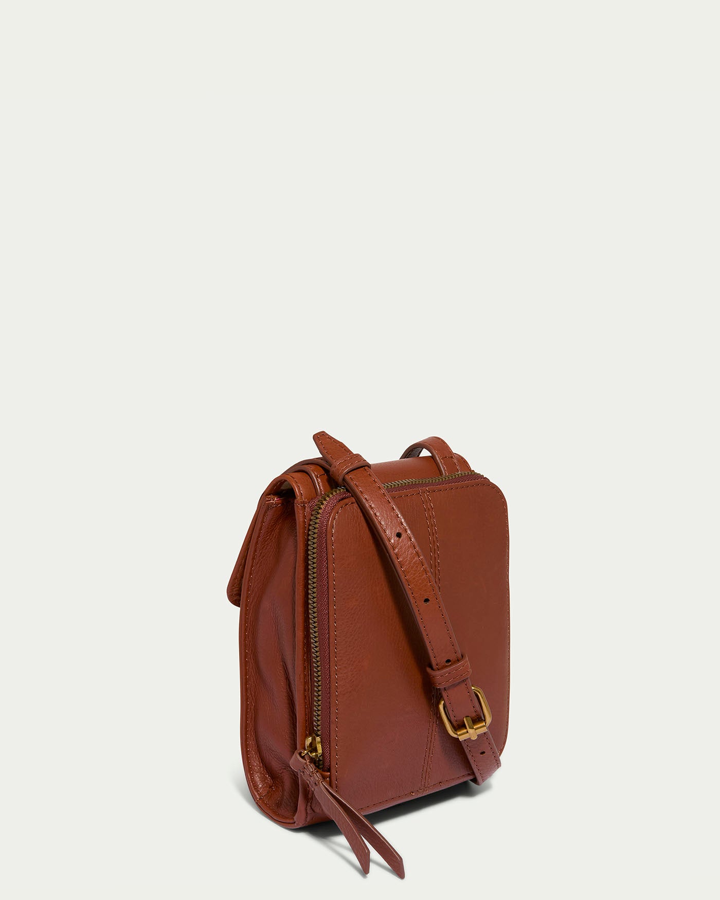 Kansas Phone Crossbody Bag for Women - Small Leather Cell Phone Purse with Adjustable Strap - Perfect for Travel, Shopping & Everyday Use