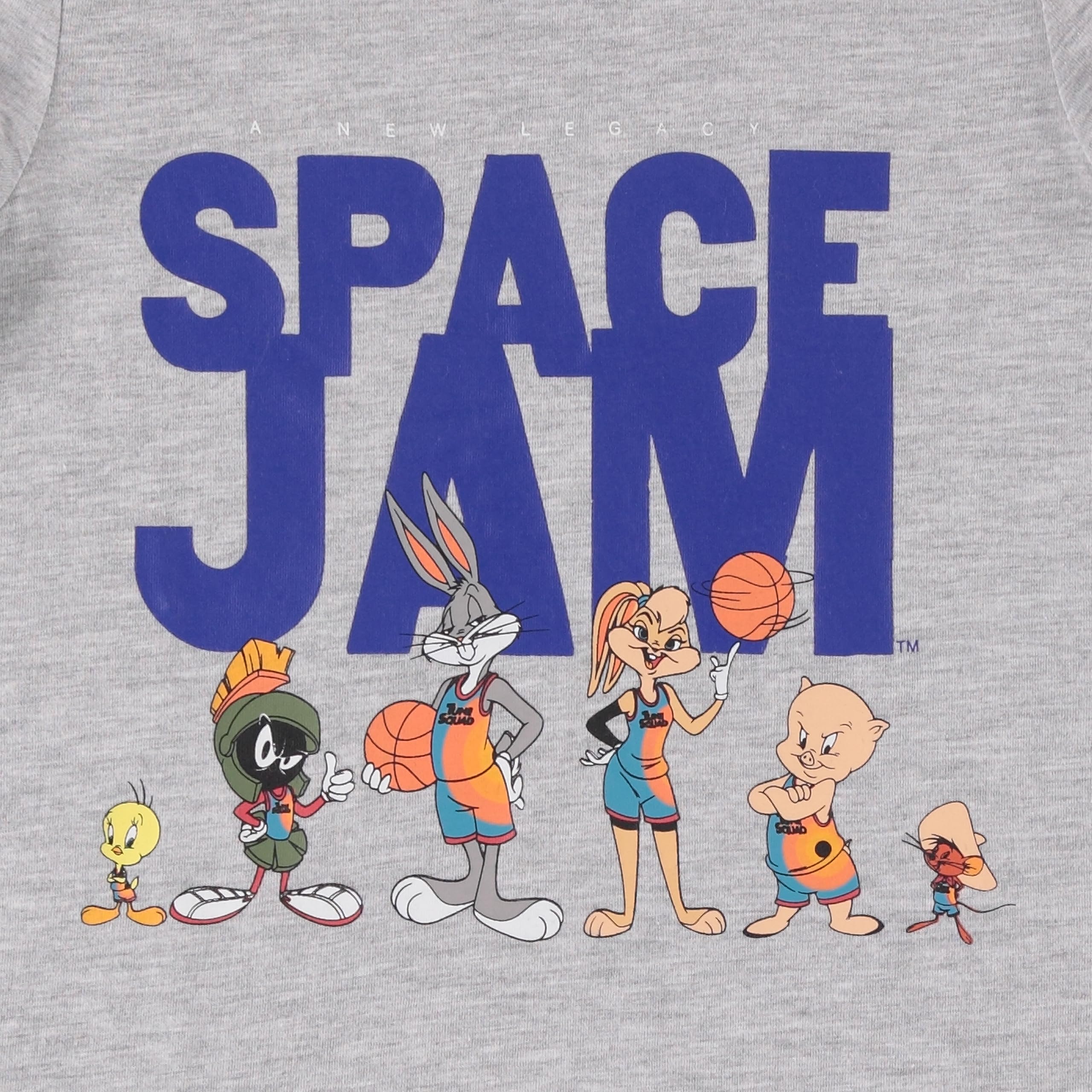 Girls' Space Jam T-Shirt Dress with Lola Bunny, Bugs Bunny & Tweety - Cartoon Character Cotton Dress for Kids & Toddlers - Perfect for Cosplay, Birthday Parties & Casual Wear
