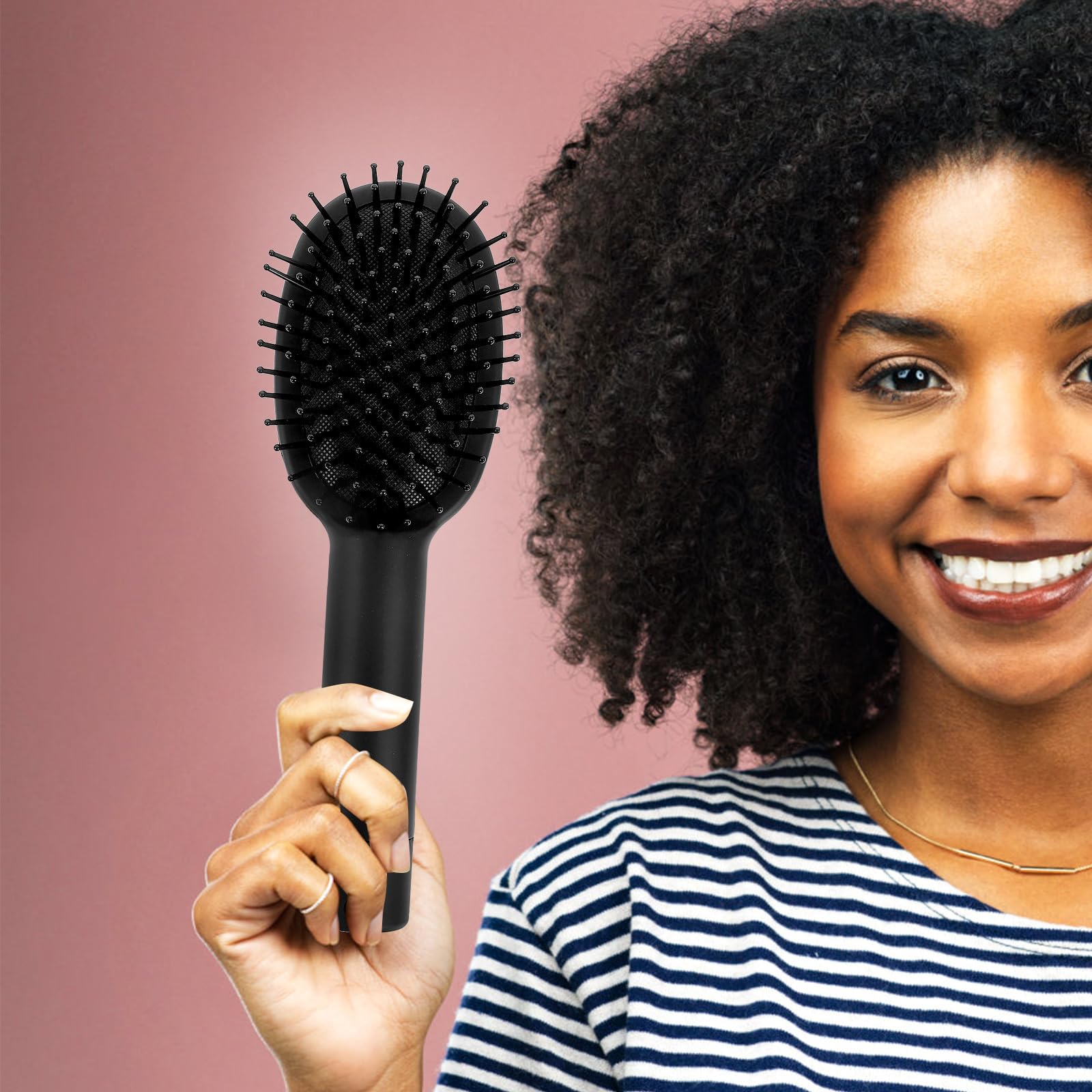 NUOBESTY Travel Hair Brush with Hidden Compartment - Secret Storage for Money, Cash, Keys, Pills & Jewelry - Compact Hairbrush for Men & Women - Perfect for Travel, Security & Emergency Hideaway