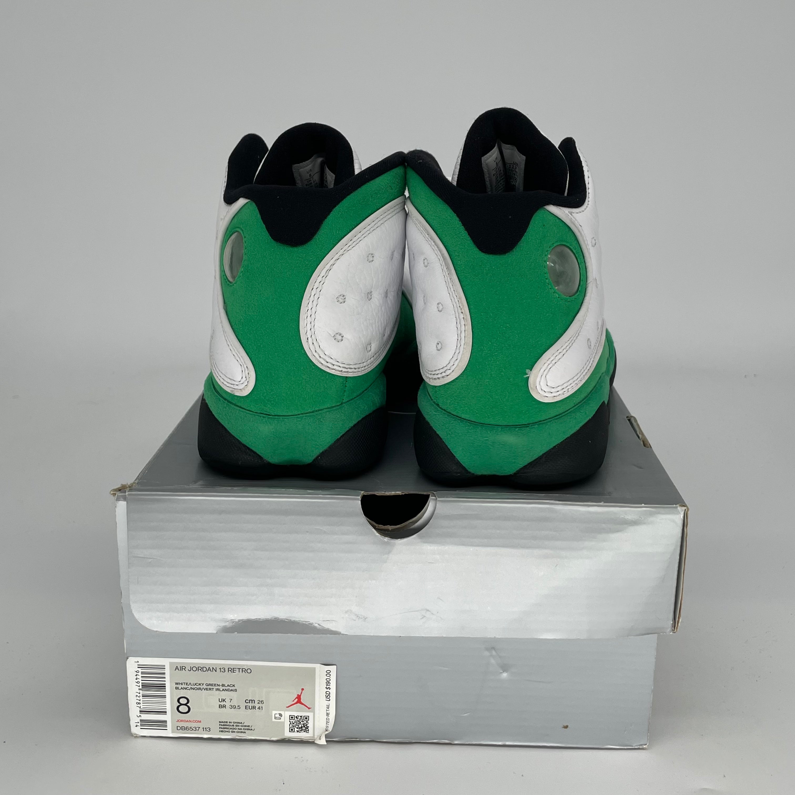 AIR JORDAN 13 LUCKY GREEN Men's/Women's Basketball Shoes Size 8/9.5W DB6537-113 - Perfect for Streetwear, Sneaker Collection & Basketball Games