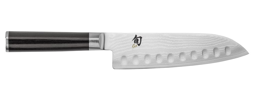 Shun Classic 7-Inch Hollow Ground Santoku Knife - Japanese Kitchen Knife for Precision Slicing, Dicing & Chopping - Perfect for Home Chefs & Professional Cooking