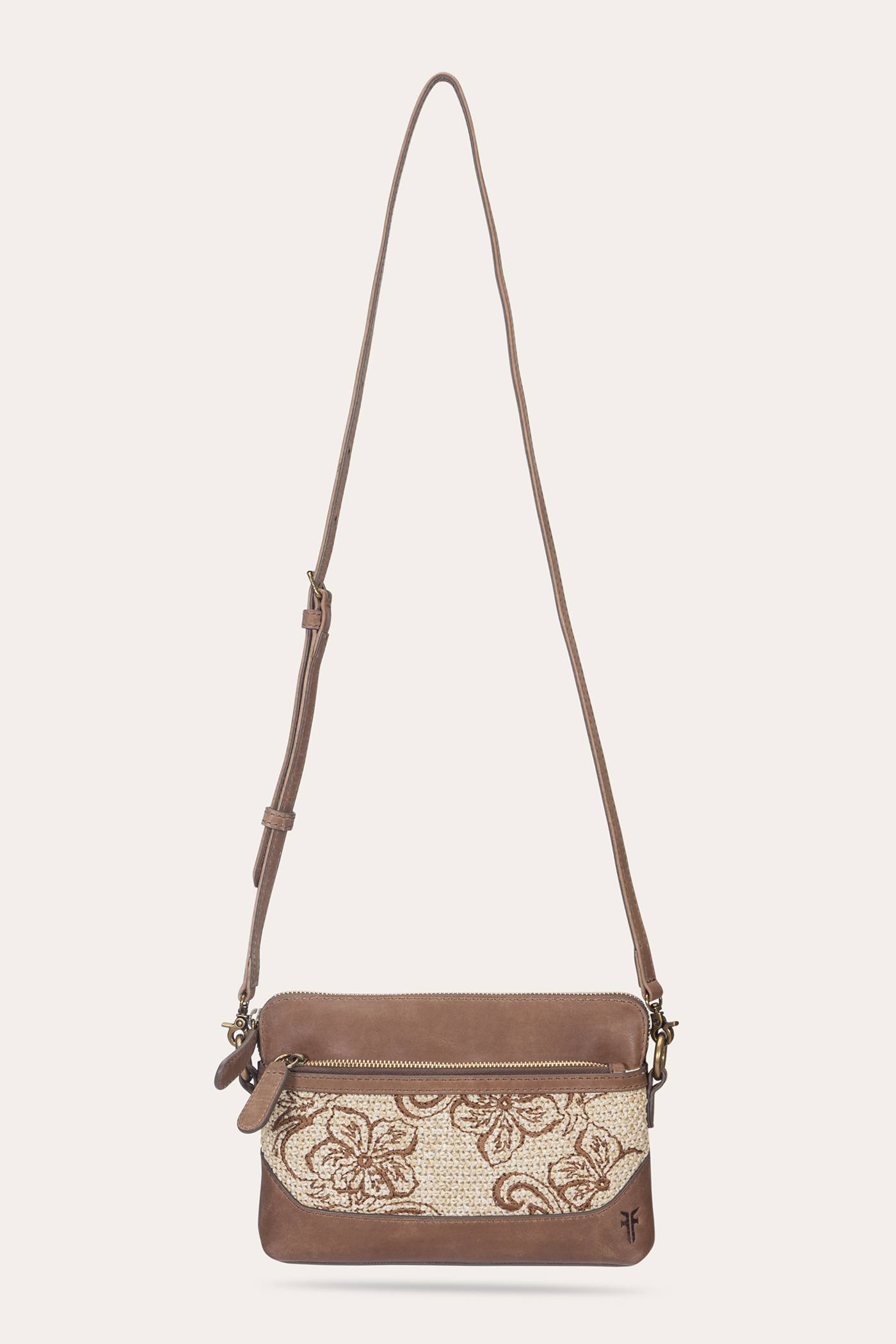 Melissa Raffia Floral Crossbody Wristlet - Stylish Women's Handbag for Summer, Beach, and Casual Outings | Perfect for Travel, Shopping, and Everyday Use