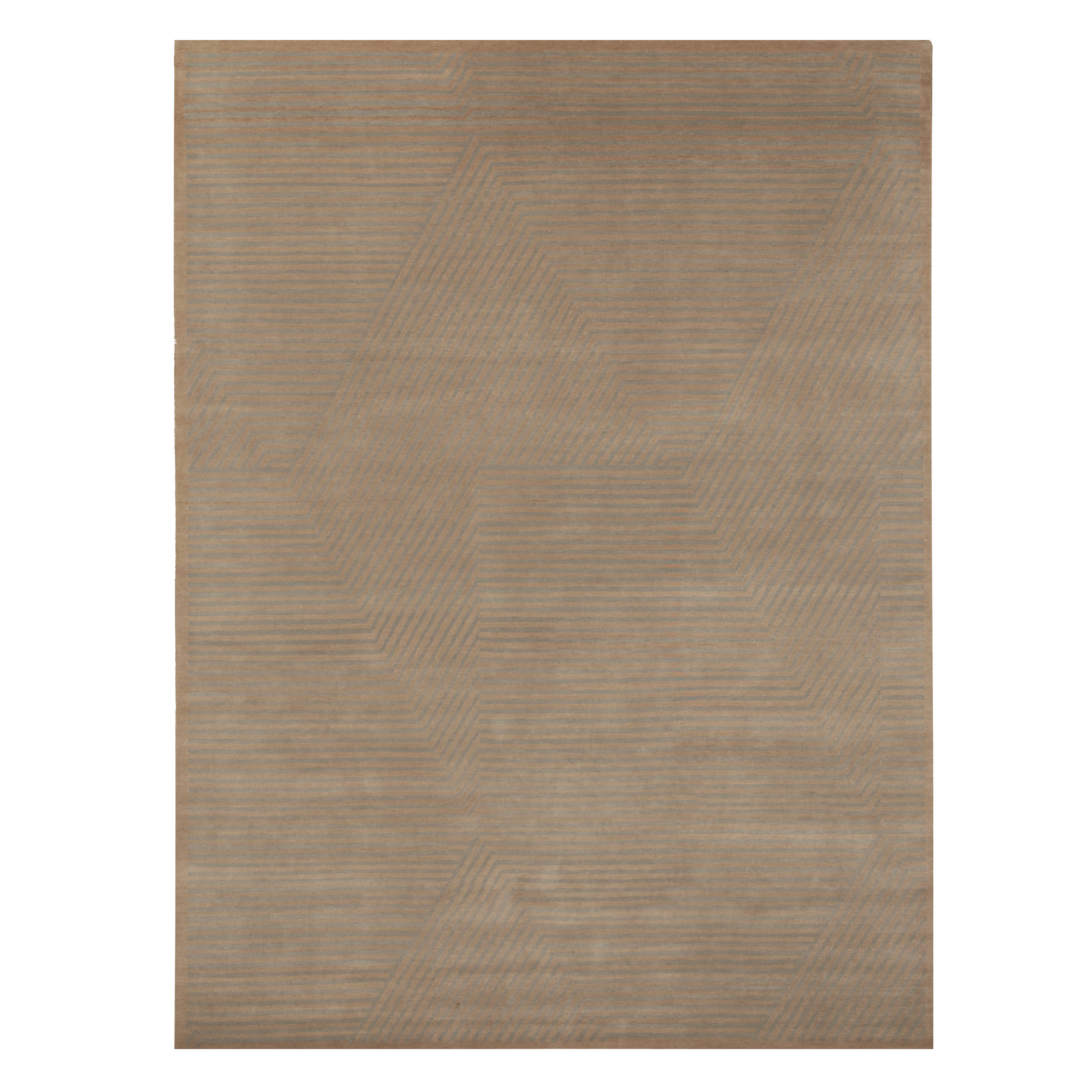 Corrie Beige & Grey Area Rug - Soft & Durable Non-Slip Living Room Carpet for Home Decor | Perfect for Bedroom, Office & High-Traffic Areas