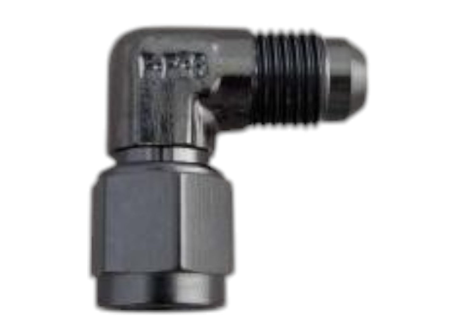 Fragola 16AN Female to 16AN Male 90 Degree Swivel Fitting 498108 BL - High Performance Fuel/Oil Hose Connector for Automotive, Marine & Industrial Applications