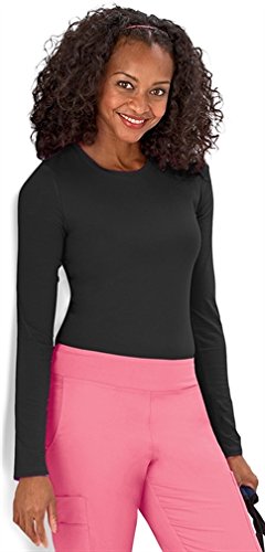 White Cross Women's 205 Stretch T-Shirt Underscrub Top - Comfortable & Breathable Nursing Scrubs for Healthcare Professionals - Perfect for Hospitals, Clinics & Long Shifts