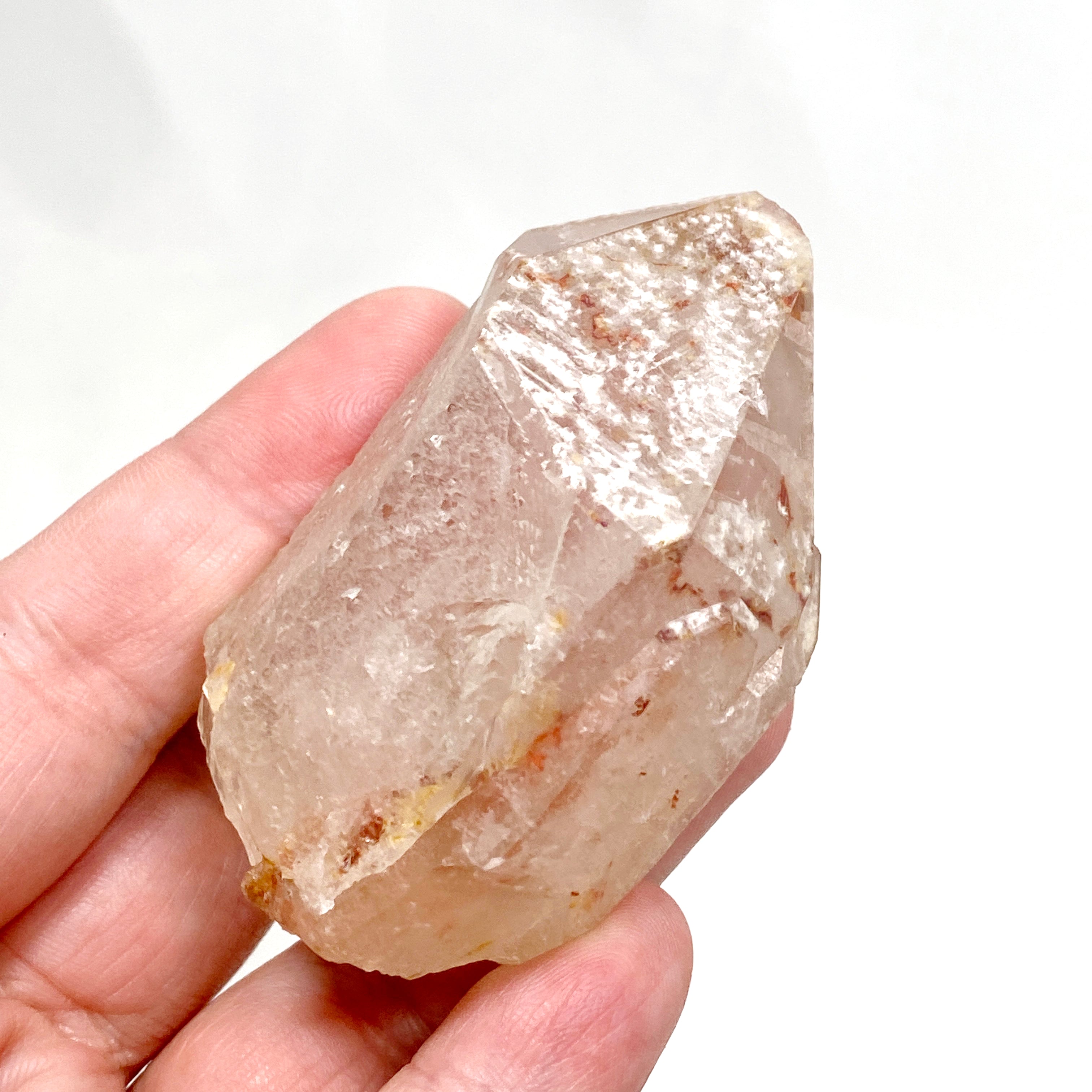 Lemurian Seed Crystal with Dreamcoat - 122g, 67x39mm, LSQ 14 - Perfect for Meditation, Energy Healing & Spiritual Growth