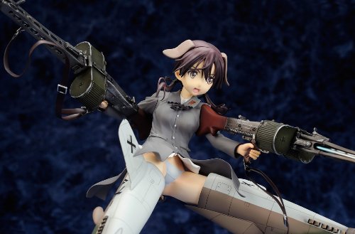 Strike Witches 2: Gertrud Barkhorn Anime PVC Figure (1:8 Scale) - Collectible Model for Anime Fans & Display Decor