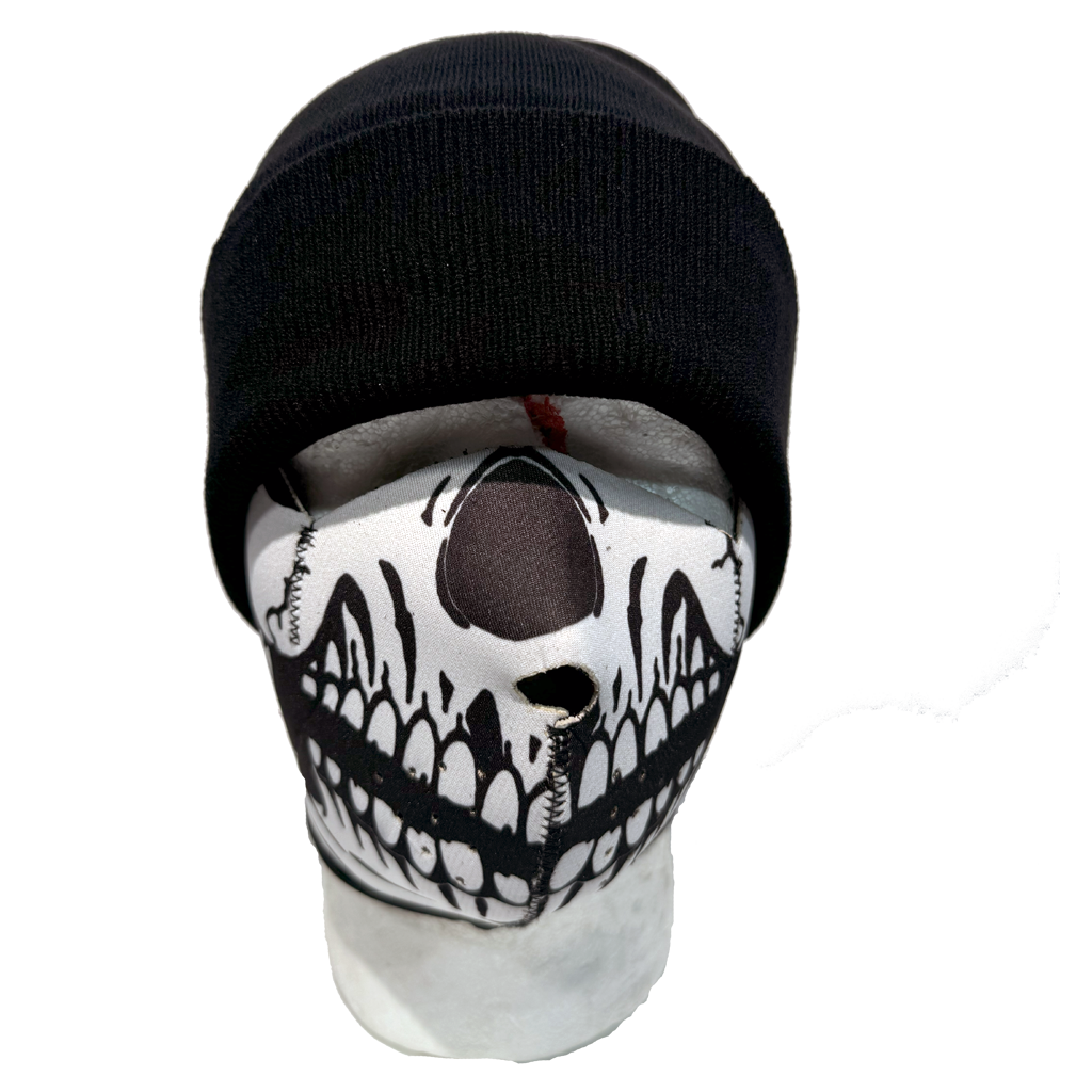 Plain Knit Beanie Black - Soft Winter Hat for Men & Women - Warm Stretchy Ribbed Cuffless Beanie Cap - Perfect for Skiing, Snowboarding & Outdoor Activities