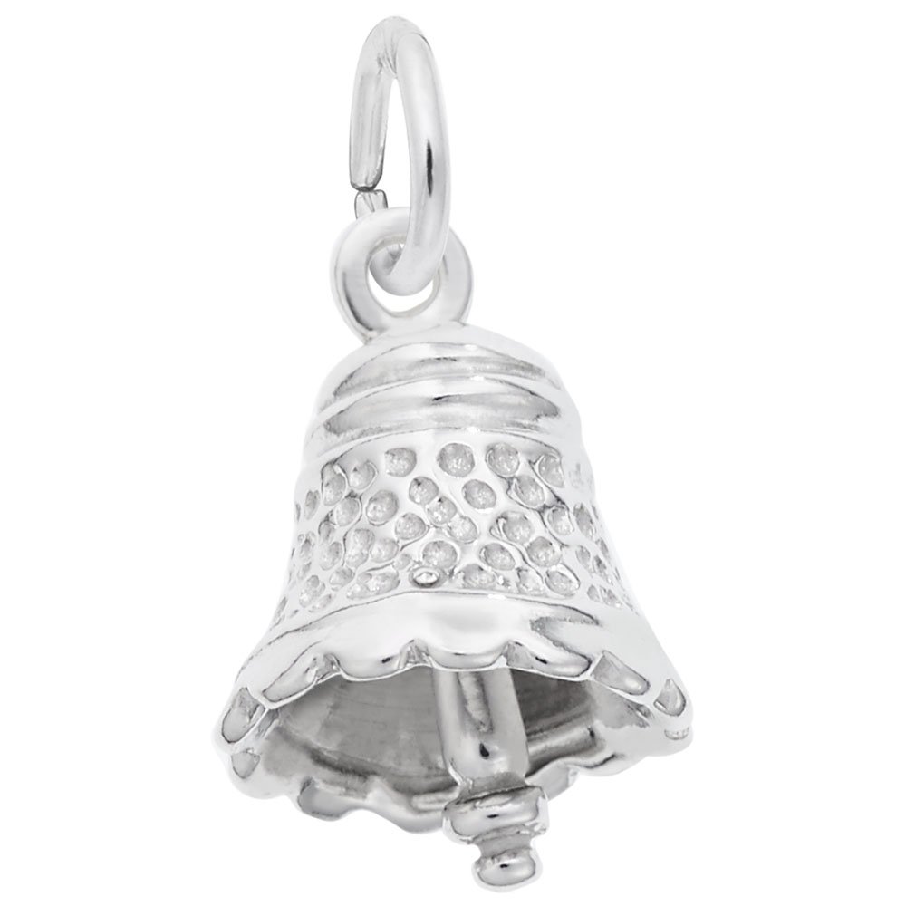 Bell Charm for Jewelry Making - Silver & Gold Bracelet & Necklace Pendants - Perfect for DIY Crafting, Gifts & Boho Fashion Accessories