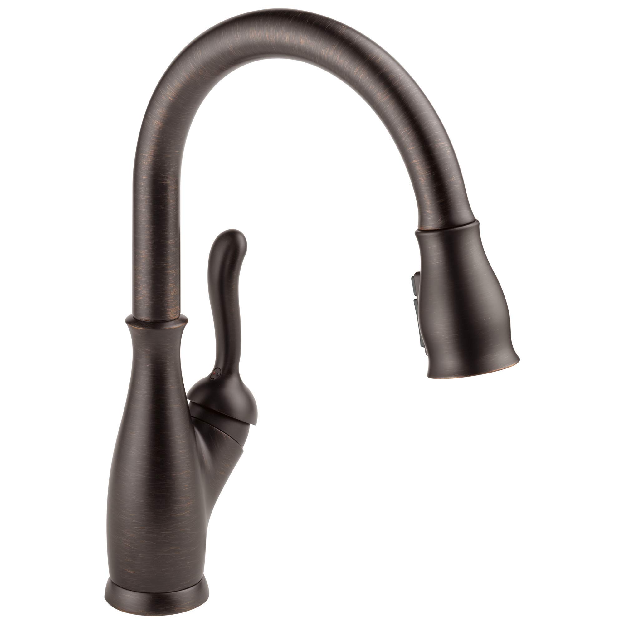 Delta Faucet Leland Oil Rubbed Bronze Kitchen Faucet with Pull Down Sprayer - Magnetic Docking Spray Head, Venetian Bronze 9178-RB-DST - Perfect for Modern Farmhouse & Rustic Kitchen Sinks
