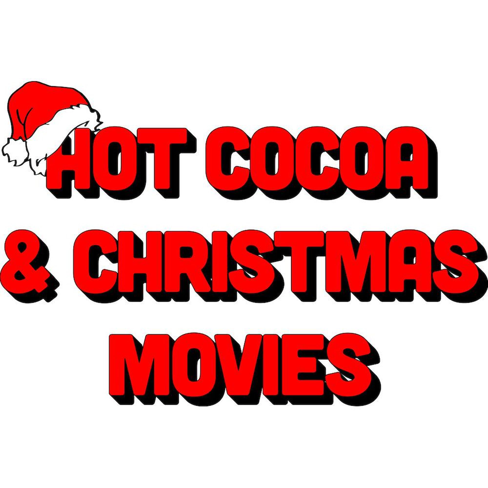 Hot Cocoa & Christmas Movies 11 oz Ceramic Coffee Mug - Holiday Gift for Cocoa Lovers & Film Fans - Perfect for Cozy Winter Nights & Christmas Movie Marathons