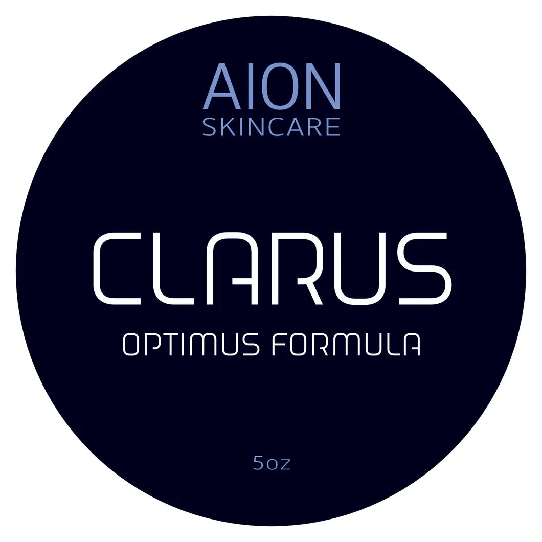 Aion Skincare | Clarus Unscented Moisturizing Cream for Sensitive Skin - Hydrating & Soothing Face Care for Dry Skin, Eczema & Dermatitis Relief