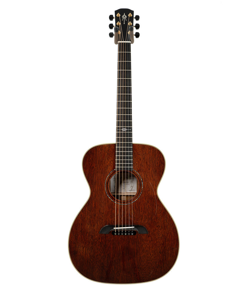 Alvarez Yairi Masterworks Folk/OM Acoustic Guitar - Solid Honduran Mahogany Top & Back | Perfect for Fingerstyle, Folk Music & Live Performances