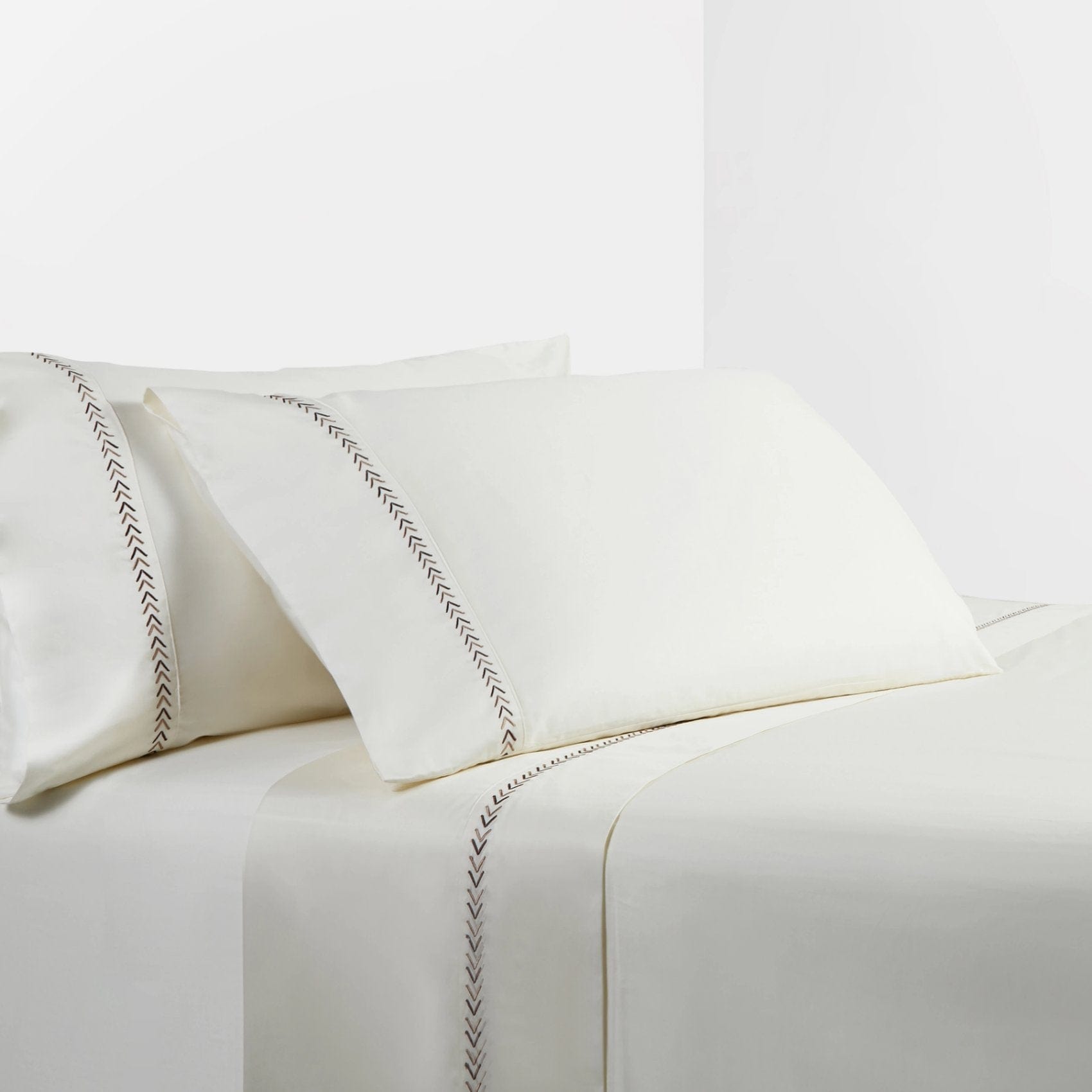 350 Thread Count Southwestern Arrow Pattern Queen Size Sheet Set - Soft & Breathable Bedding for Southwestern & Boho Home Decor