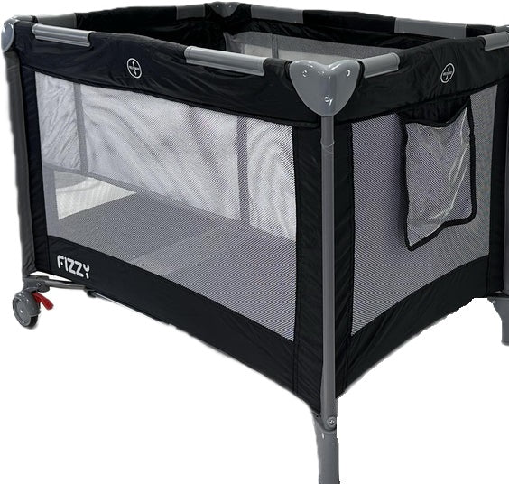 Fizzy Pack 'n Play 2-Level Baby Playpen - Portable Play Yard for Toddlers & Infants - Indoor/Outdoor Safe Play Area for Home, Travel & Daycare Use