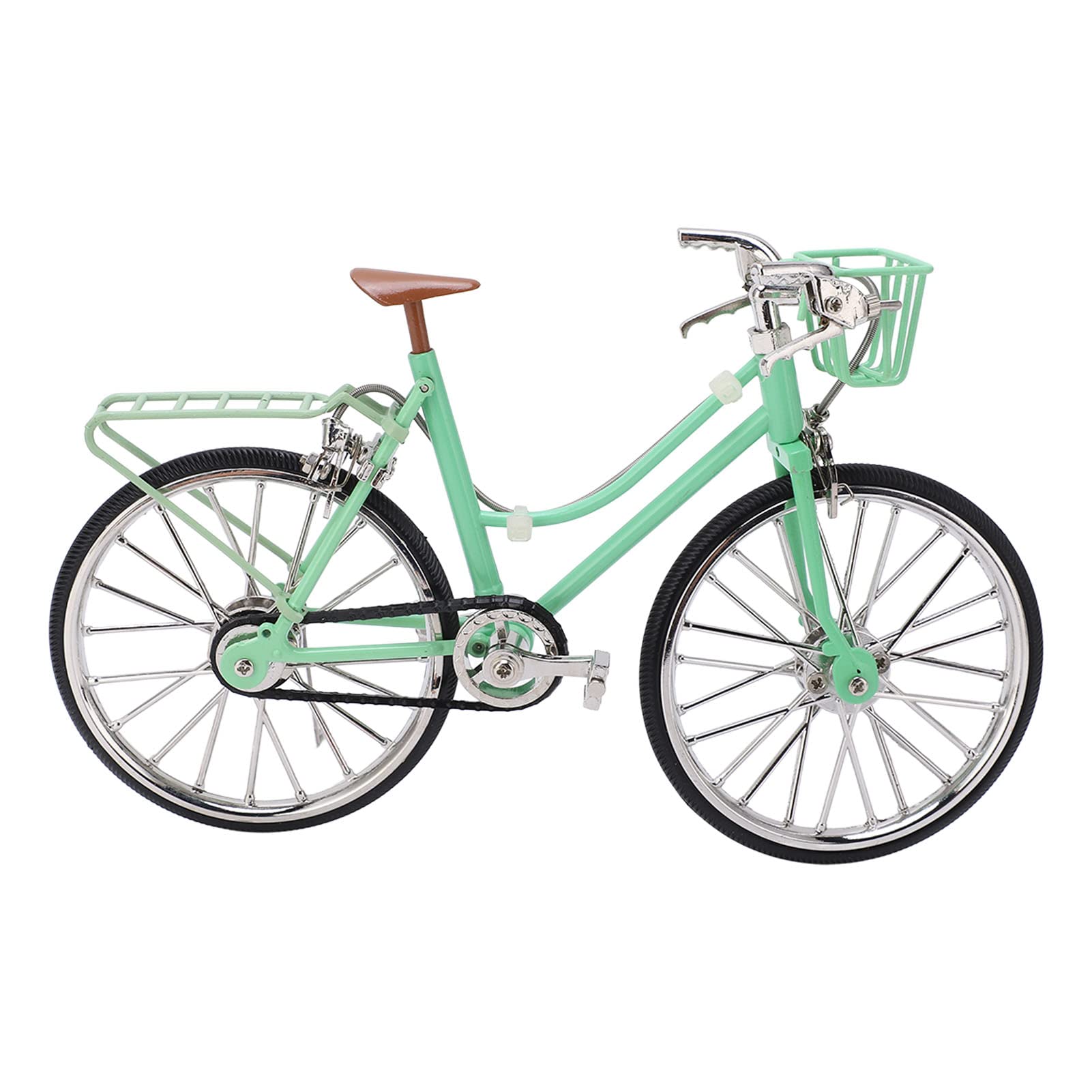Mini Bike Model - High Simulation Bike Ornament for Car & Desk Decor - Perfect for Office, Home, and Car Interior Decoration